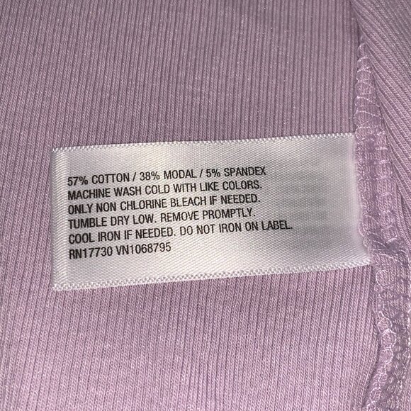 A New Day Womens Violet Mock Neck Ribbed Sleeveless Tank Top Size XL - Picture 10 of 11